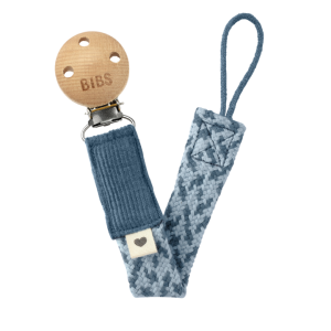 Κλιπ Πιπίλας Bibs Paci Braid Petrol / Baby Blue Κλιπ Πιπίλας Bibs Paci Braid Petrol / Baby Blue
