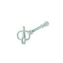 Κλιπ Πιπίλας Μασητικό Mint Green και Dusty Pink Matchstick Monkey