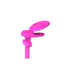 Κλιπ Πιπίλας Μασητικό Ροζ - Γκρι Matchstick Monkey