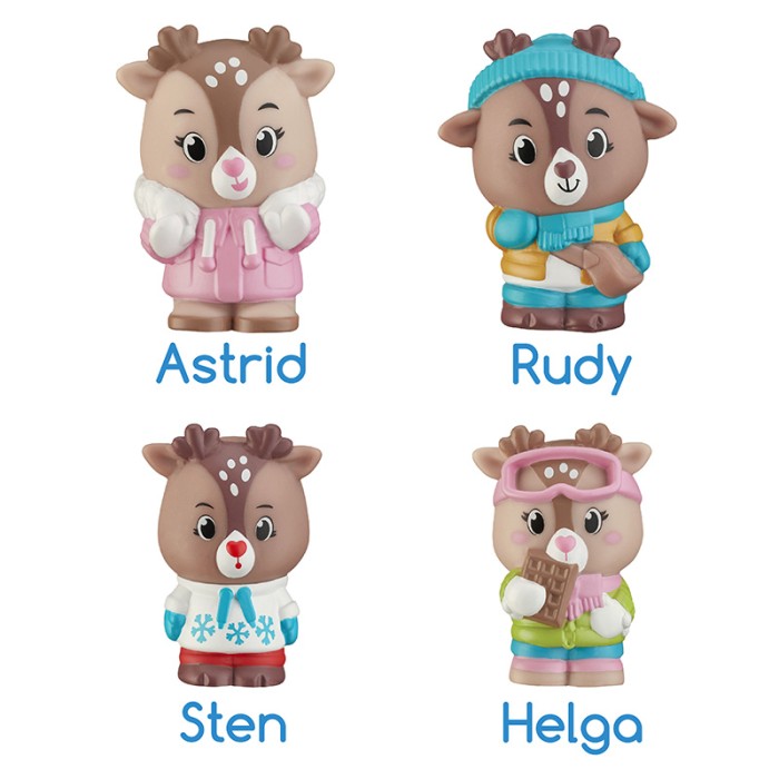 Klorofil Οικογένεια "Τάρανδοι" 4τμχ Klorofil Οικογένεια "Τάρανδοι" 4τμχ