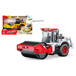 Κόκκινο - Λευκό Oδοστρωτήρας Με Φωτά Και Ήχους Martin Toys Κόκκινο - Λευκό Oδοστρωτήρας Με Φωτά Και Ήχους Martin Toys