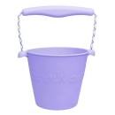 Κουβαδάκι Από Ανακυκλώσιμη Σιλικόνη Ανοιχτό Μωβ Scrunch Κουβαδάκι Από Ανακυκλώσιμη Σιλικόνη Ανοιχτό Μωβ Scrunch