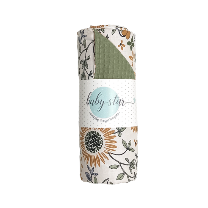 Sunflower Small Κουβερτάκι Πικέ Baby Star Sunflower Small Κουβερτάκι Πικέ Baby Star