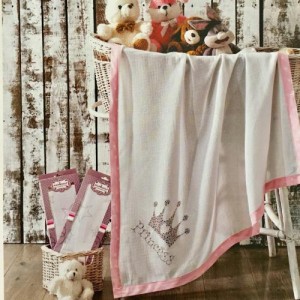 Κουβερτούλα Μουσελίνα 100x120cm Πριγκίπισσα Cangaroo Κουβερτούλα Μουσελίνα 100x120cm Πριγκίπισσα Cangaroo