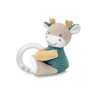 Κουδουνίστρα Δαχτυλίδι Mε Λούτρινο Ζωάκι Deer Lorelli