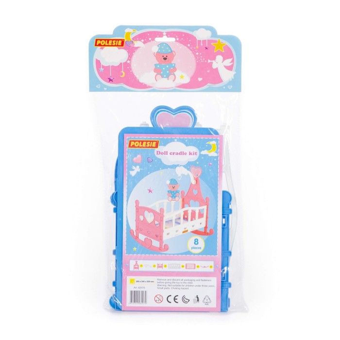 Κούνια Κούκλας Μπλε Polesie