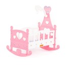 Κούνια Κούκλας Ροζ Polesie