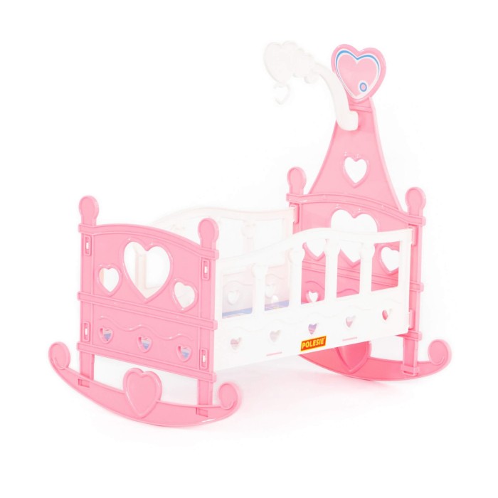 Κούνια Κούκλας Ροζ Polesie