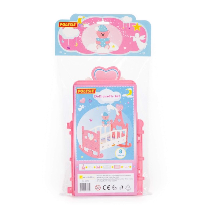 Κούνια Κούκλας Ροζ Polesie