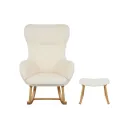 Κουνιστή Πολυθρόνα Θηλασμού Teddy Cream Baby Adventure