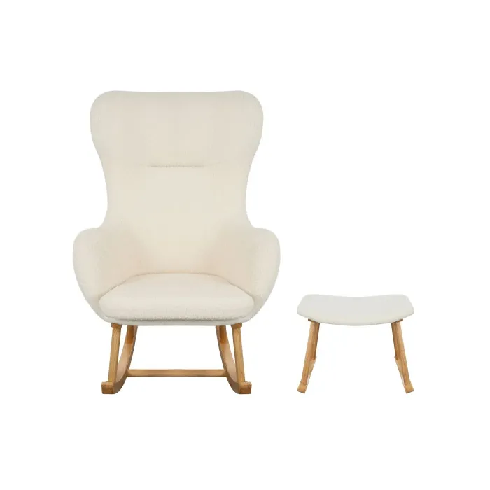 Κουνιστή Πολυθρόνα Θηλασμού Teddy Cream Baby Adventure