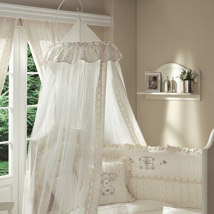 Κουνουπιέρας με Θόλο Lovely Bear Cream Funna Baby