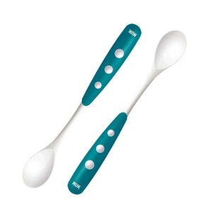 Κουταλάκι Πρώτης Βρεφικής Ηλικίας 6m+ Μπλέ 2 τεμ. Nuk