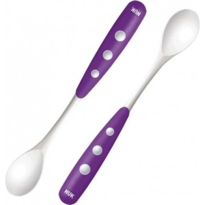 Κουταλάκι Πρώτης Βρεφικής Ηλικίας 6m+ Μώβ 2 τεμ. Nuk