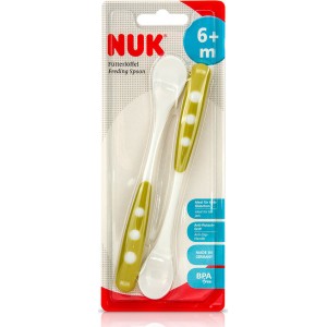 Κουταλάκι Πρώτης Βρεφικής Ηλικίας 6m+ Πράσινο 2 τεμ. Nuk Κουταλάκι Πρώτης Βρεφικής Ηλικίας 6m+ Πράσινο 2 τεμ. Nuk
