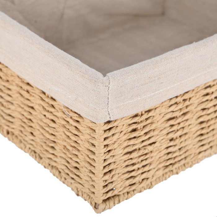 Κουτί Αποθήκευσης & Οργάνωσης Botanica 36x27x13cm Με Εσωτερική Επένδυση Estia Κουτί Αποθήκευσης & Οργάνωσης Botanica 36x27x13cm Με Εσωτερική Επένδυση Estia