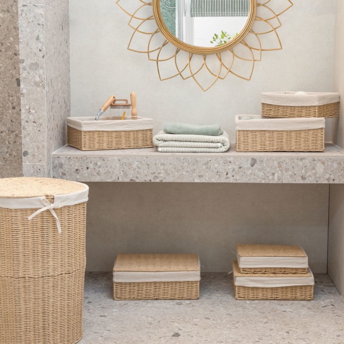 Κουτί Αποθήκευσης & Οργάνωσης Botanica 28x20x10cm Με Εσωτερική Επένδυση & Καπάκι Estia Κουτί Αποθήκευσης & Οργάνωσης Botanica 28x20x10cm Με Εσωτερική Επένδυση & Καπάκι Estia