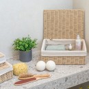 Κουτί Αποθήκευσης & Οργάνωσης Botanica 36x27x13cm Με Εσωτερική Επένδυση & Καπάκι Estia Κουτί Αποθήκευσης & Οργάνωσης Botanica 36x27x13cm Με Εσωτερική Επένδυση & Καπάκι Estia