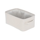 Κουτί Αποθήκευσης & Οργάνωσης Ivory 26x16.5x11.5cm Mε Χερούλια Estia