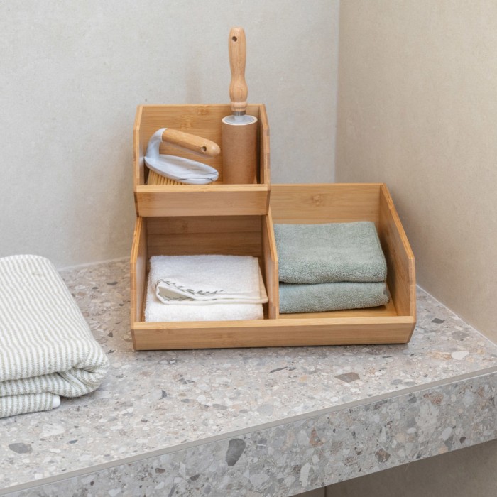 Κουτί Οργάνωσης Bamboo Essentials 17.8x31x12.5cm Estia Κουτί Οργάνωσης Bamboo Essentials 17.8x31x12.5cm Estia