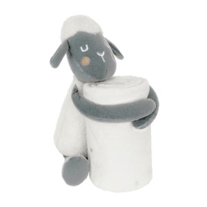 Κουβέρτα Αγκαλιάς Με Λούτρινο Παιχνίδι Sleepy Sheep Kikka Boo Κουβέρτα Αγκαλιάς Με Λούτρινο Παιχνίδι Sleepy Sheep Kikka Boo