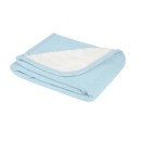 Πλεκτή Βαμβακερή Κουβέρτα Sherpa Dream Big Blue Kikka Boo