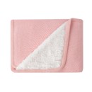 Πλεκτή Βαμβακερή Κουβέρτα Sherpa Dream Big Pink Kikka Boo