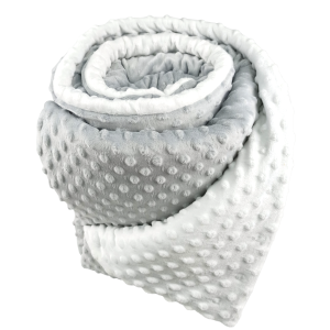 Κουβερτοπάπλωμα Κούνιας Διπλής Όψης Γκρι - Λευκό Baby Star Κουβερτοπάπλωμα Κούνιας Διπλής Όψης Γκρι - Λευκό Baby Star