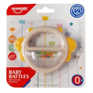 Κουδουνίστρα - Μασητικό Κίτρινη Πεταλούδα Huanger HE0103 Κουδουνίστρα - Μασητικό Κίτρινη Πεταλούδα Huanger HE0103