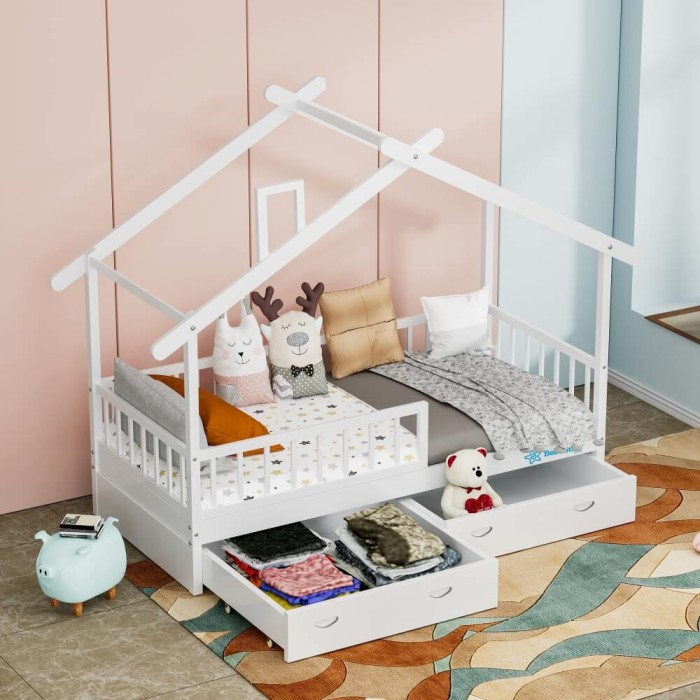 Κρεβάτι Moonlight Montessori Bebe Stars 436-02 Κρεβάτι Moonlight Montessori Bebe Stars 436-02