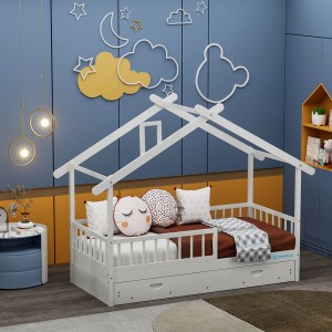 Κρεβάτι Moonlight Montessori Bebe Stars 436-02