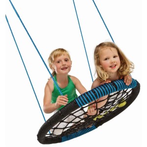 Κρεμαστή Κούνια Φωλιά Δίχτυ Oval Blue Moni