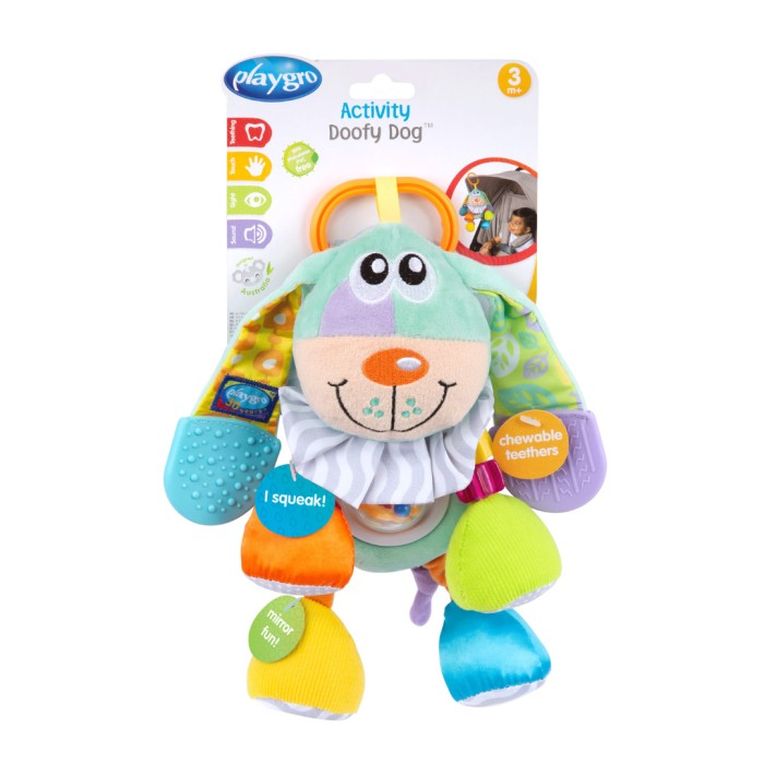 Κρεμαστό Παιχνίδι Σκυλάκι Clip On Puppy Playgro Κρεμαστό Παιχνίδι Σκυλάκι Clip On Puppy Playgro