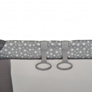 Κρίκοι για Παρκοκρέβατο 2τμχ Γκρι Cangaroo