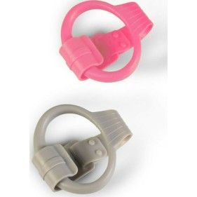 Κρίκοι για Παρκοκρέβατο 2τμχ Ροζ Cangaroo