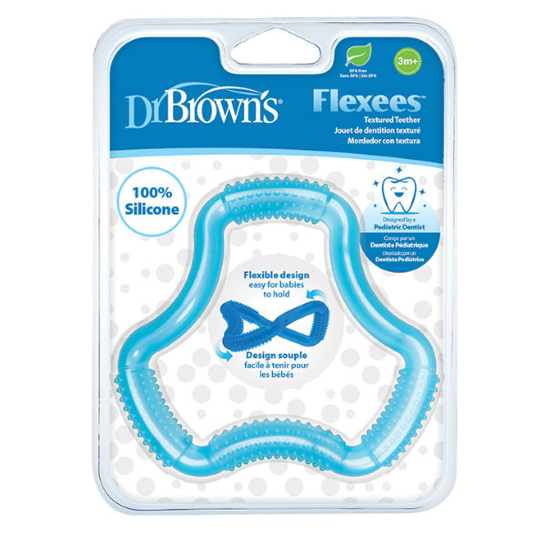 Κρίκος Oδοντοφυίας Flexees  Dr. Brown's Μπλε