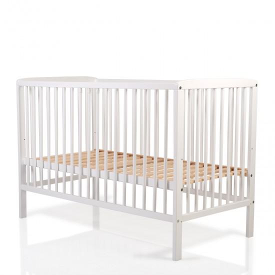 Ξύλινο Κρεβάτι Adrian Λευκό Cangaroo