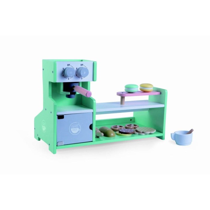 Ξύλινη Καφετέρια - Ζαχαροπλαστείο 15τμχ Moni 4442