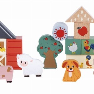 Ξύλινη Φάρμα Με Τουβλάκια 36tmx FreeOn