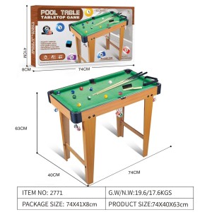 Ξύλινο Μπιλιάρδο Με Ποδιά 2771 Martin Toys