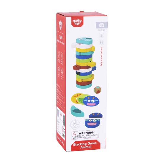 Ξύλινο Παιχνίδι Στοίβαξης TH293 Tooky Toy Ξύλινο Παιχνίδι Στοίβαξης TH293 Tooky Toy