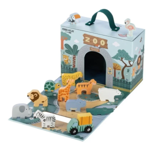 Ξύλινο Παιχνίδι Ζωολογικός Κήπος Free2Play FreeOn