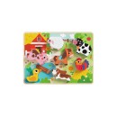 Ξύλινο Παζλ Φάρμα TH636 Tooky Toy