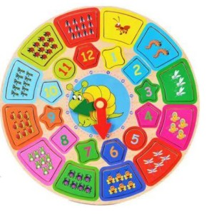 Ξύλινο Παζλ Ρολόι Martin Toys Ξύλινο Παζλ Ρολόι Martin Toys