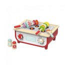 Ξύλινο Σετ Κουζίνα και Μπάρμπεκιου 23τμχ Tooky Toy Ξύλινο Σετ Κουζίνα και Μπάρμπεκιου 23τμχ Tooky Toy