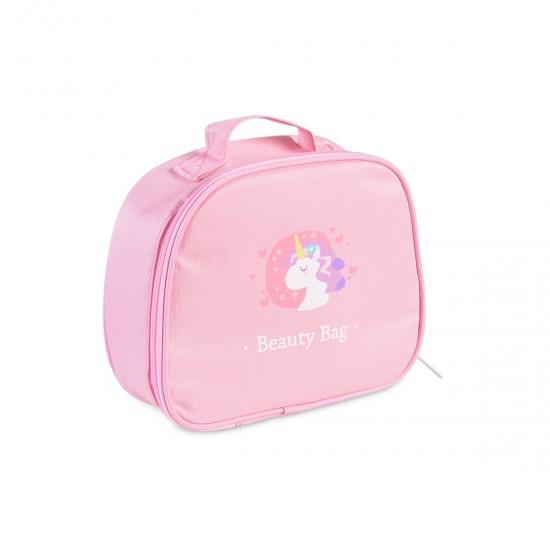 Ξύλινο Σετ Ομορφιάς με Βαλιτσάκι 8τμχ Moni