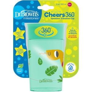 Κύπελλο Cheers 360° Πράσινο Dr Brown 300ml Κύπελλο Cheers 360° Πράσινο Dr Brown 300ml