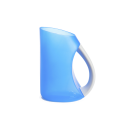 Κύπελλο για Ξέβγαλμα Μαλλιών Μπλε Munchkin Κύπελλο για Ξέβγαλμα Μαλλιών Μπλε Munchkin