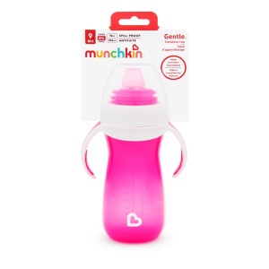 Κύπελλο Ροζ Gentle Cup Tall Pink 300ml 9+ Munchkin Κύπελλο Ροζ Gentle Cup Tall Pink 300ml 9+ Munchkin