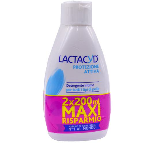 Lactacyd Για Ευαίσθητες Περιοχές Protezione Attiva 2x200ml